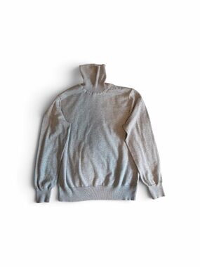 Tip Top Tailors Grey Wool Blend Turtleneck Sweater Men’s L